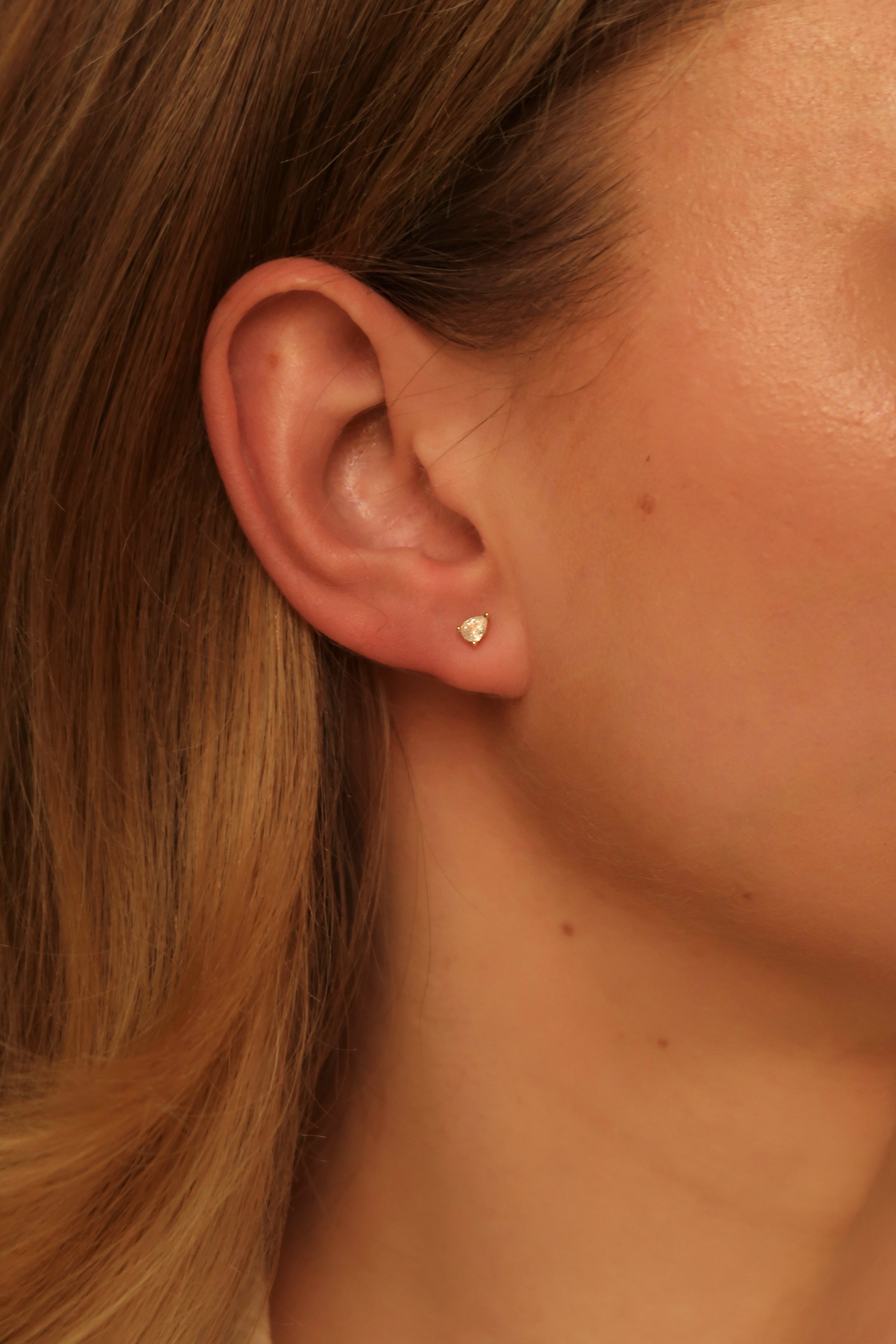 Pear Flatback Piercing | 1 pc.