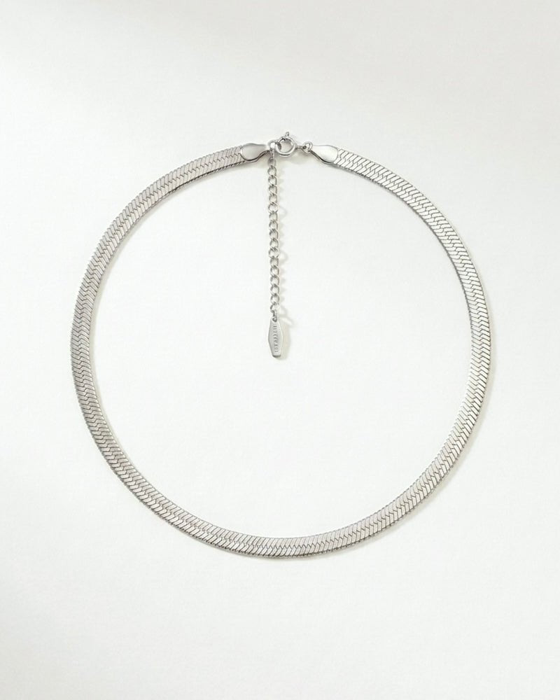 Flat Snake Necklace - WSOPHIA
