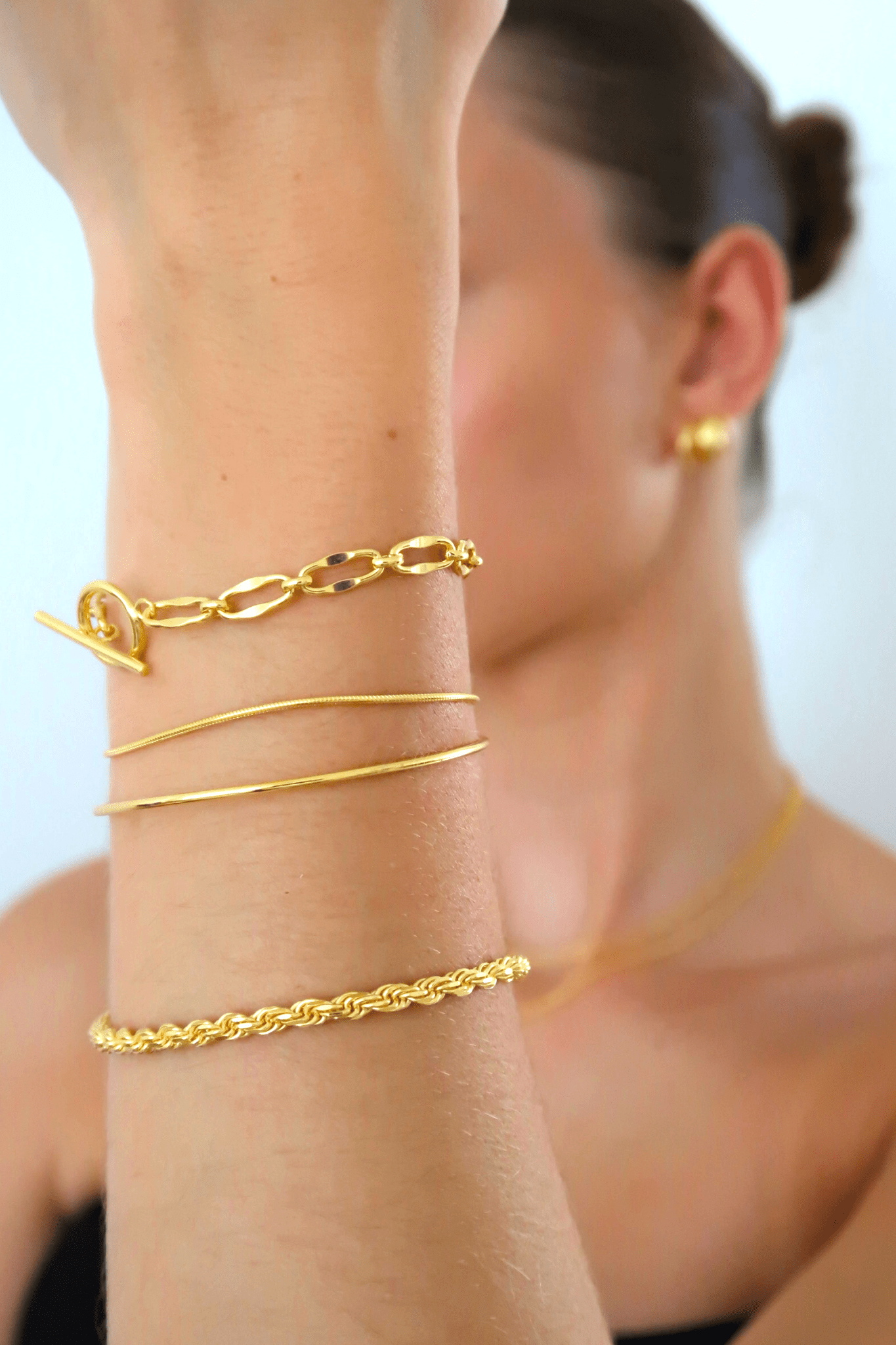 Twisted Chain Bracelet - WSOPHIA