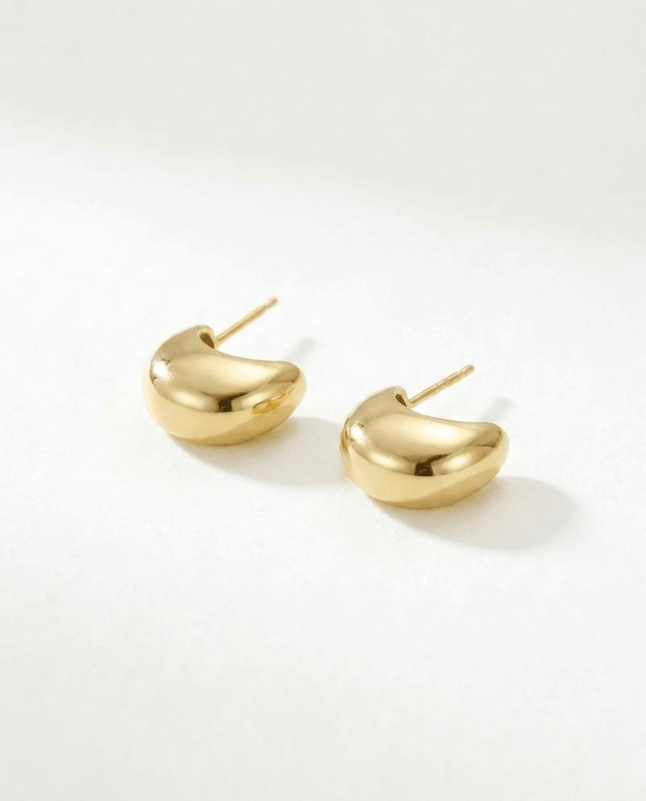 Dome Hoop Earrings - WSOPHIA