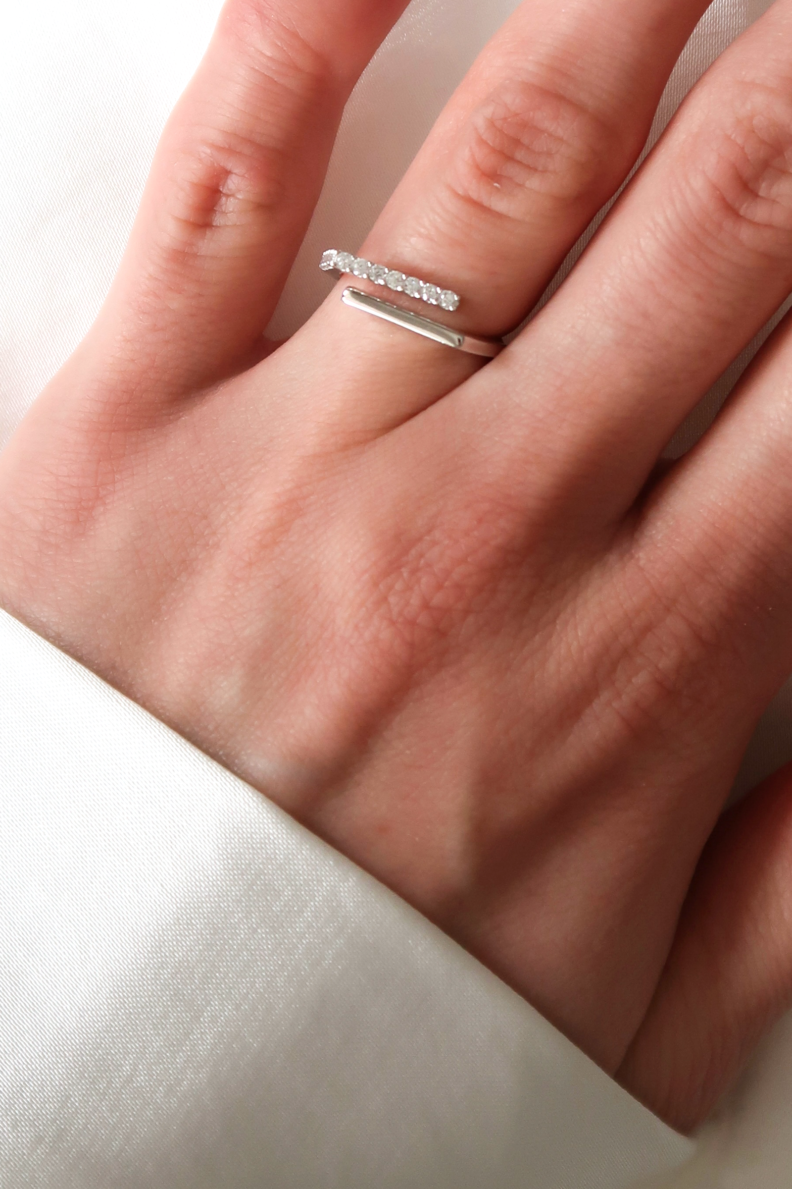 Square Zirconia Ring