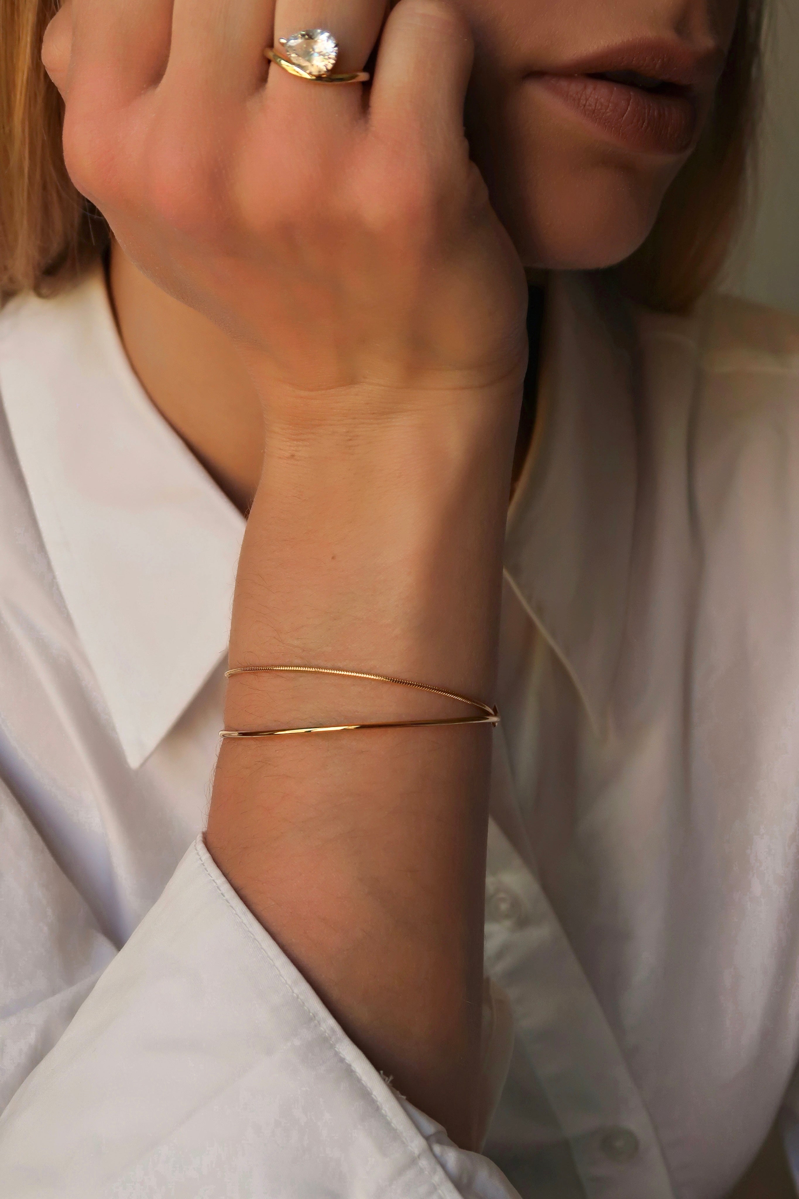 Thin Snake Bracelet