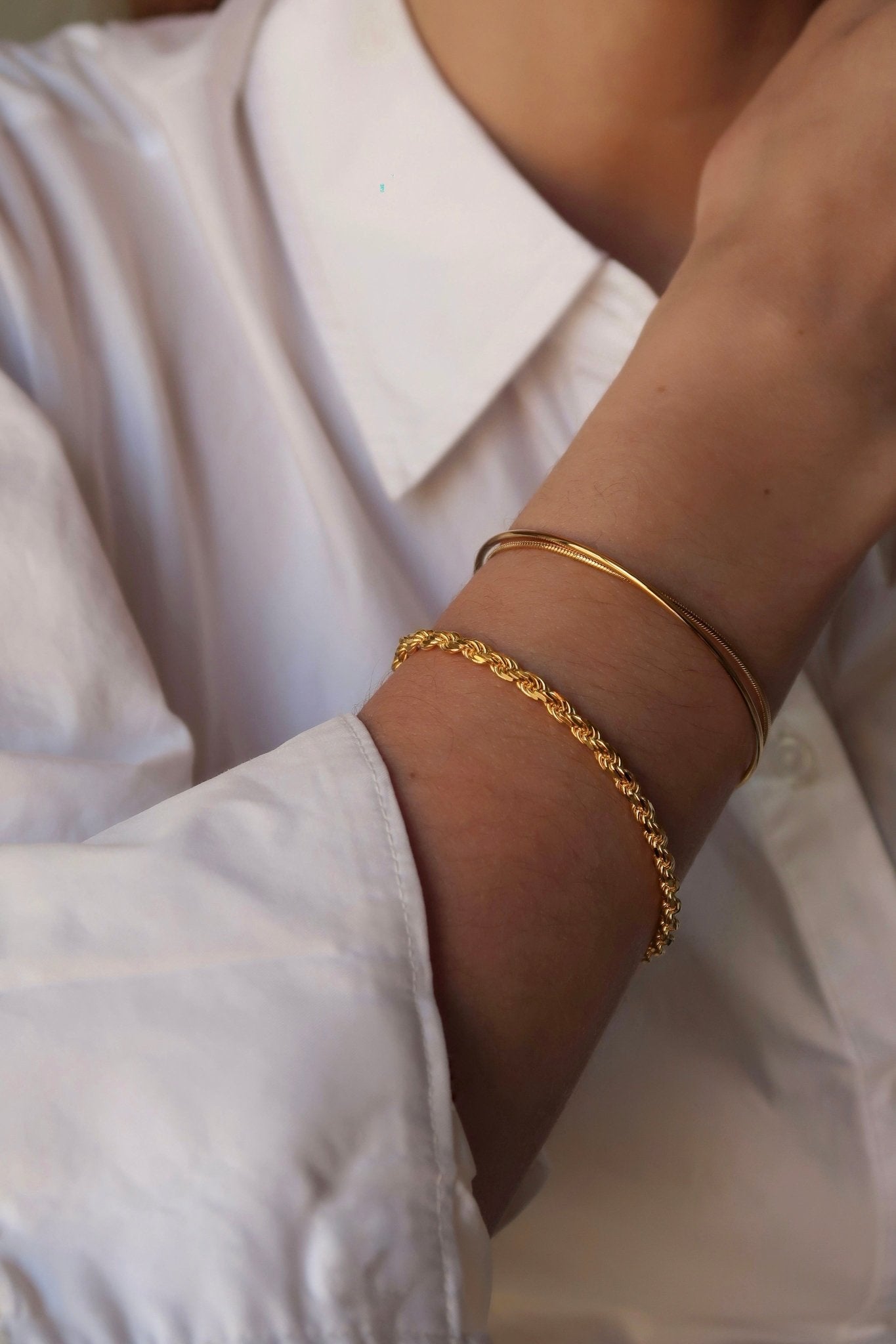 Twisted Chain Bracelet - WSOPHIA