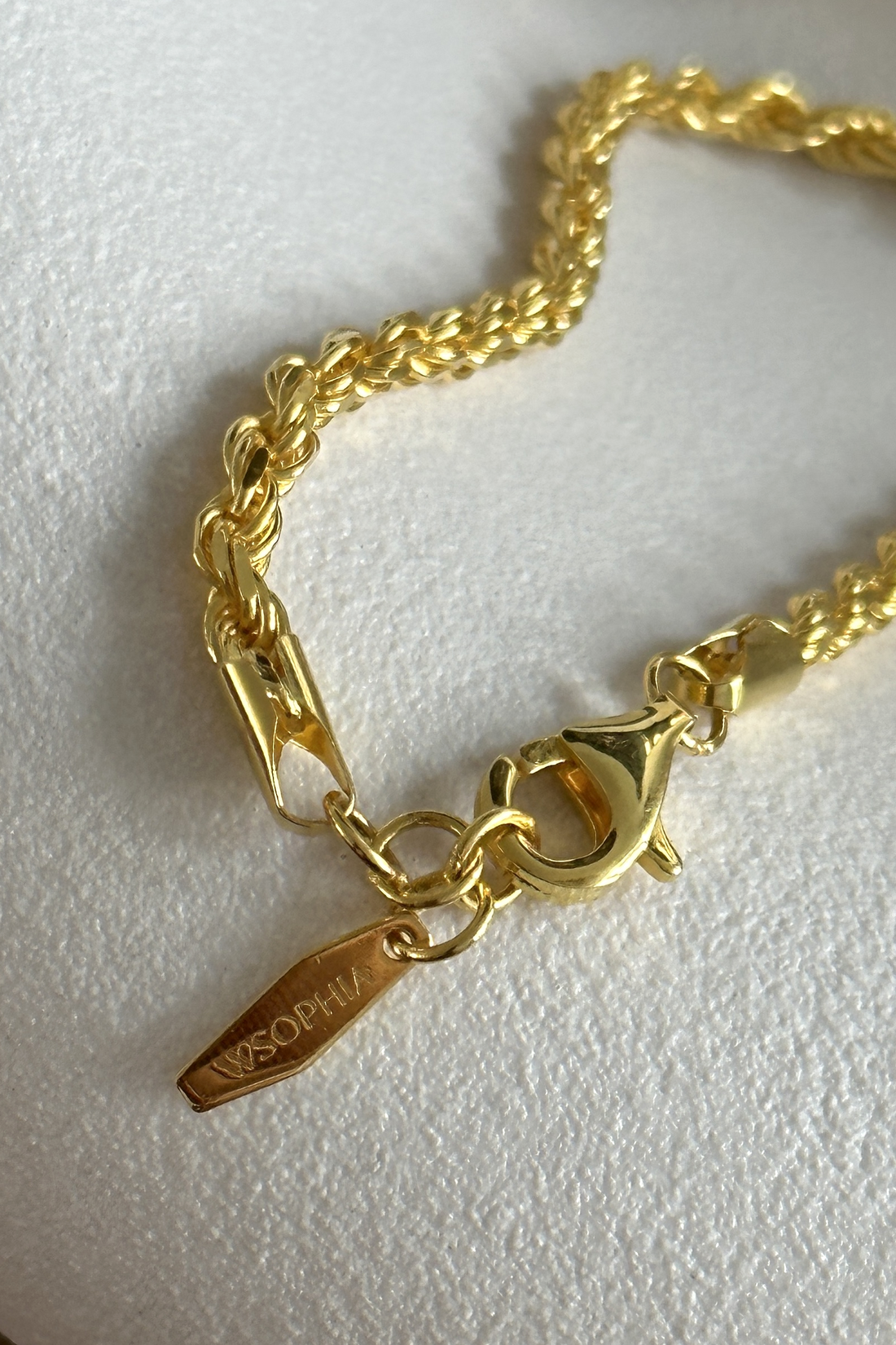 Twisted Chain Necklace & Bracelet Set