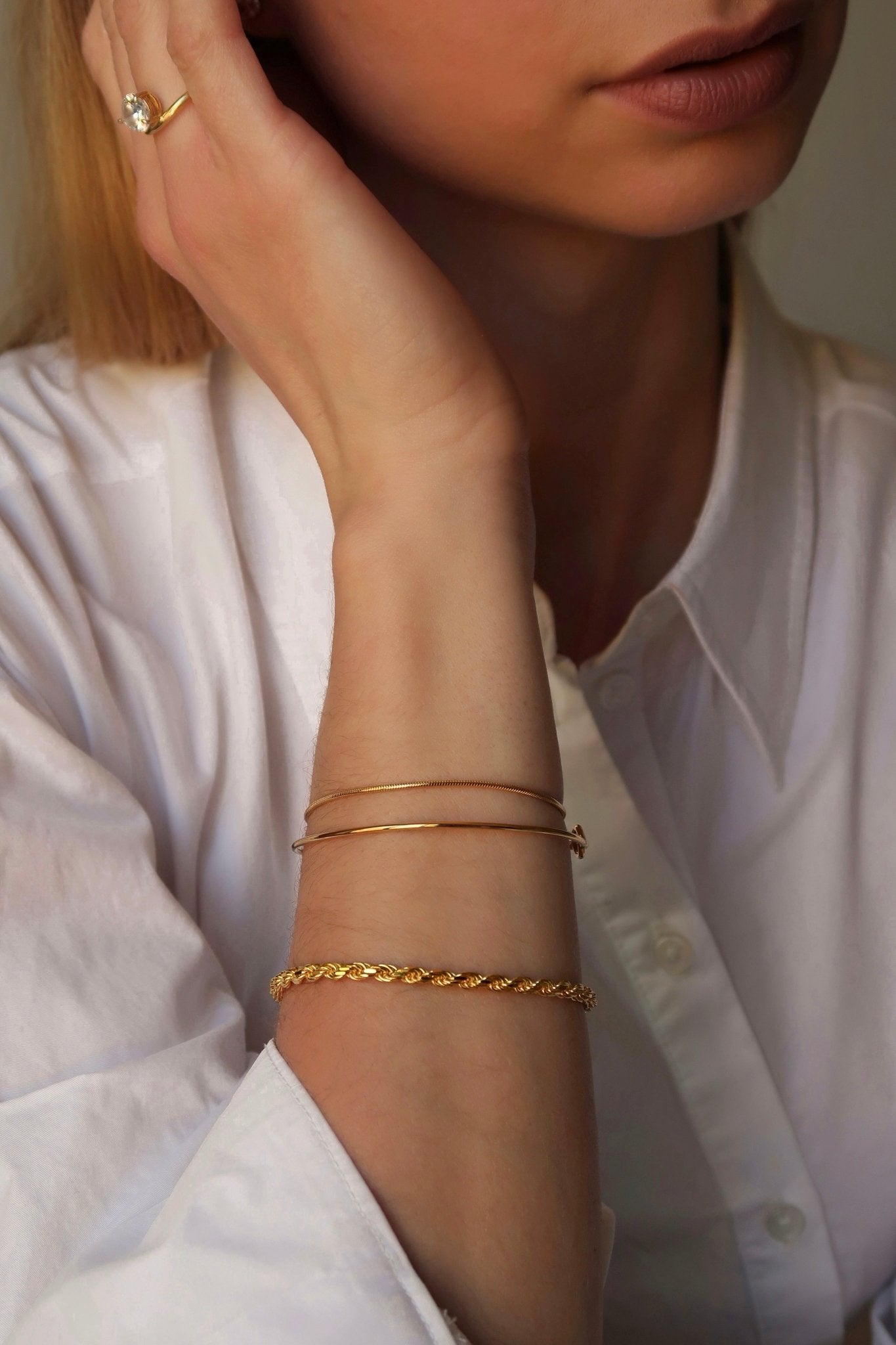 Twisted Chain Bracelet - WSOPHIA