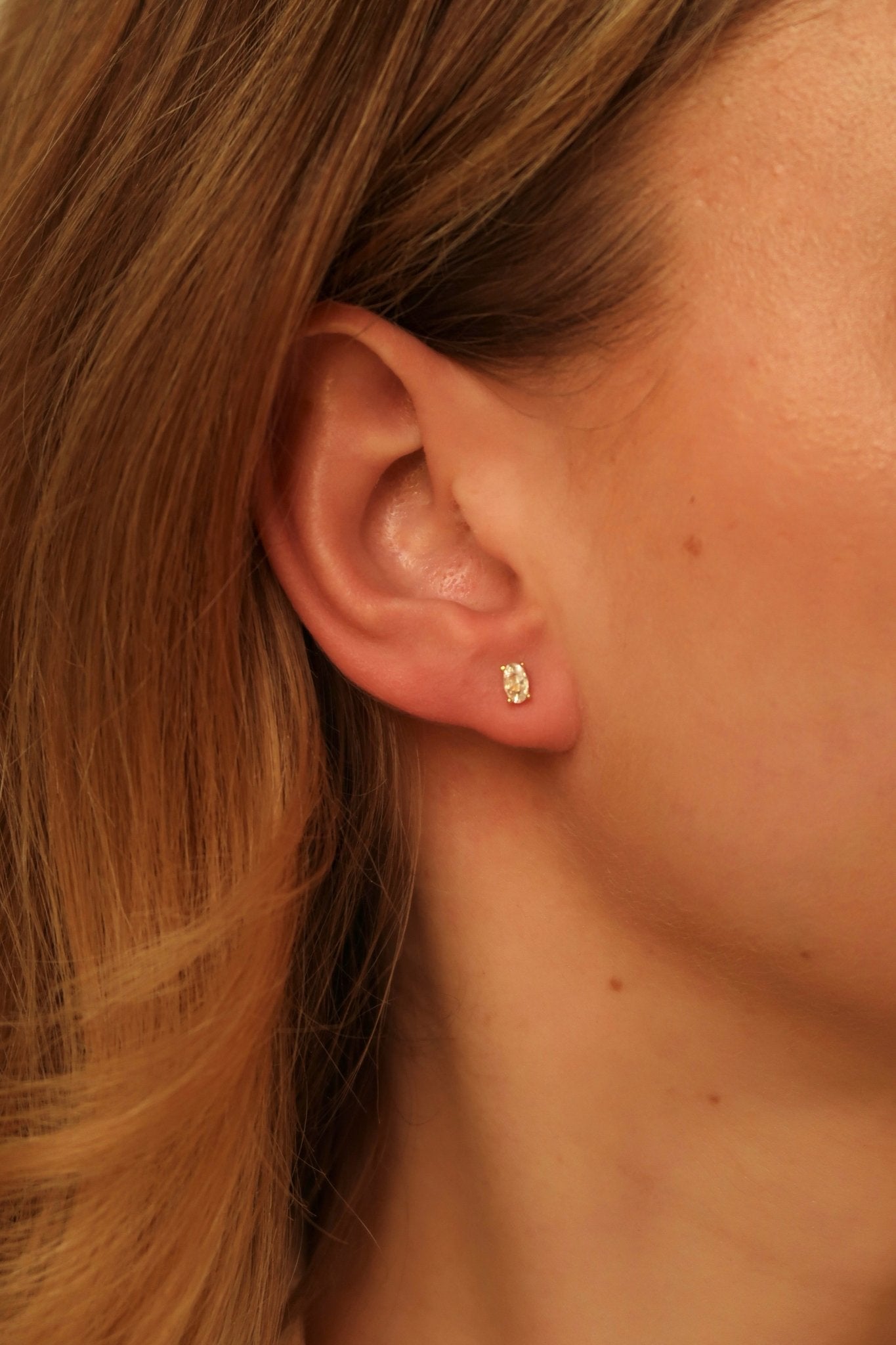 Oval Flatback Piercing | 1 pc. - WSOPHIA