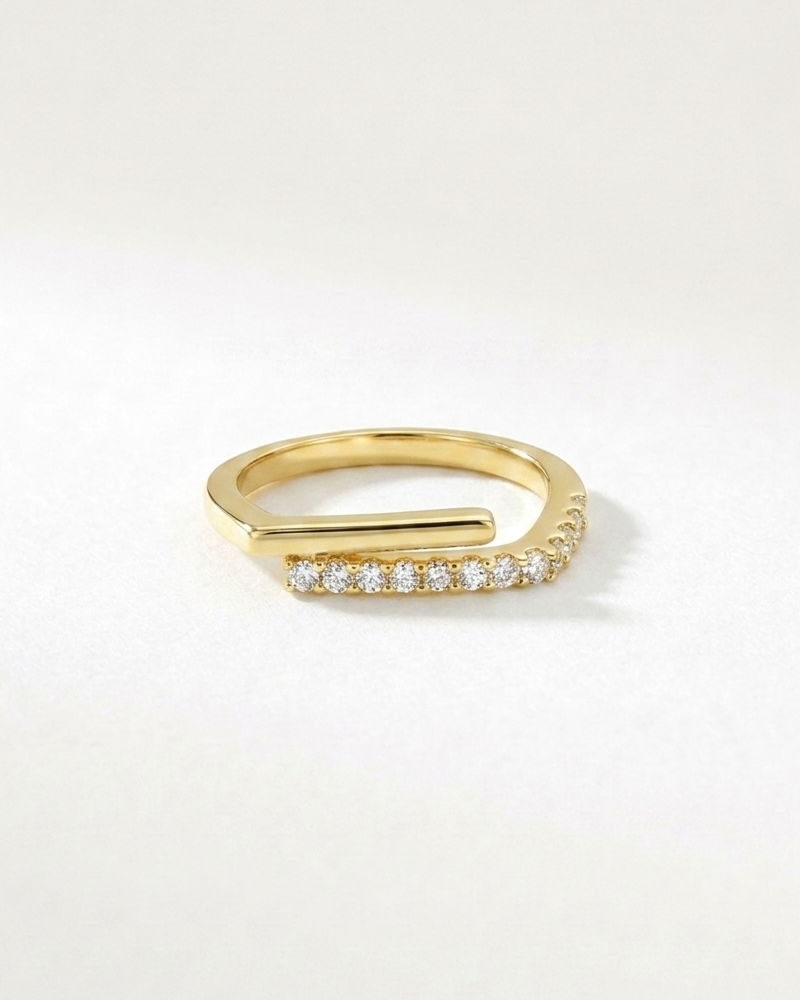 Square Zirconia Ring