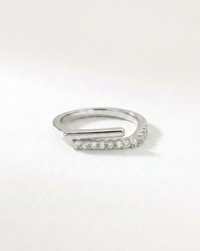 Square Zirconia Ring