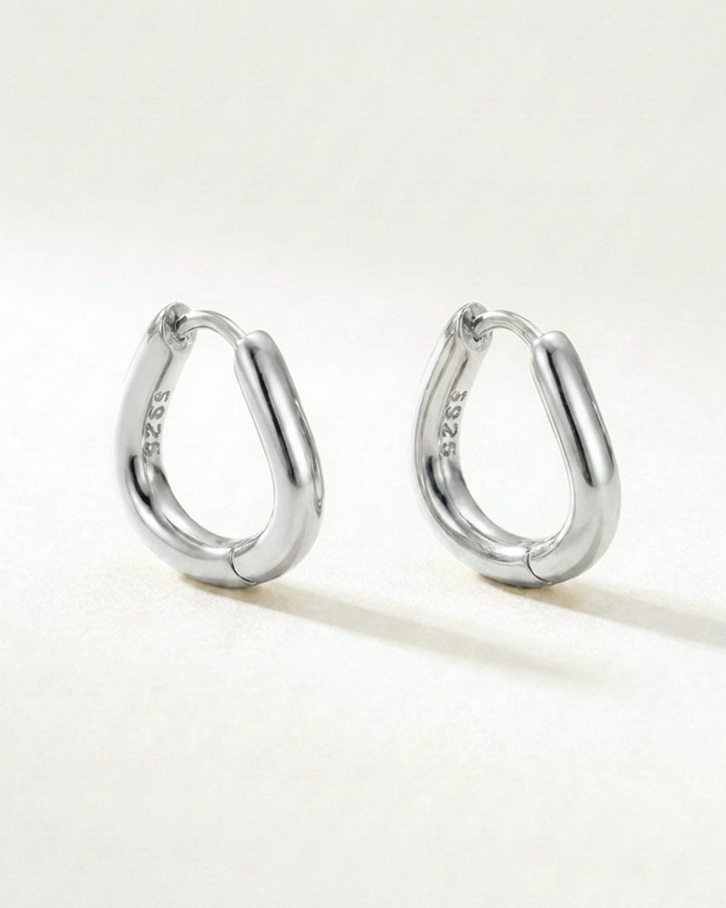 Twisted Small Hoop Earrings