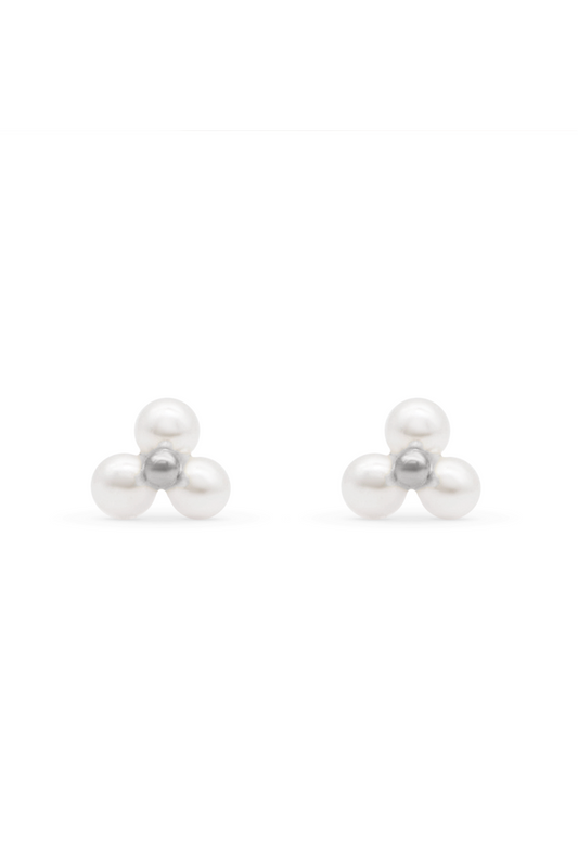 Small Pearl Stud Earrings