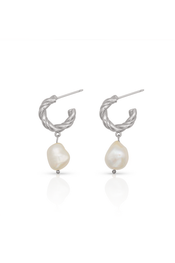 Ocean Pearl Drop Earrings