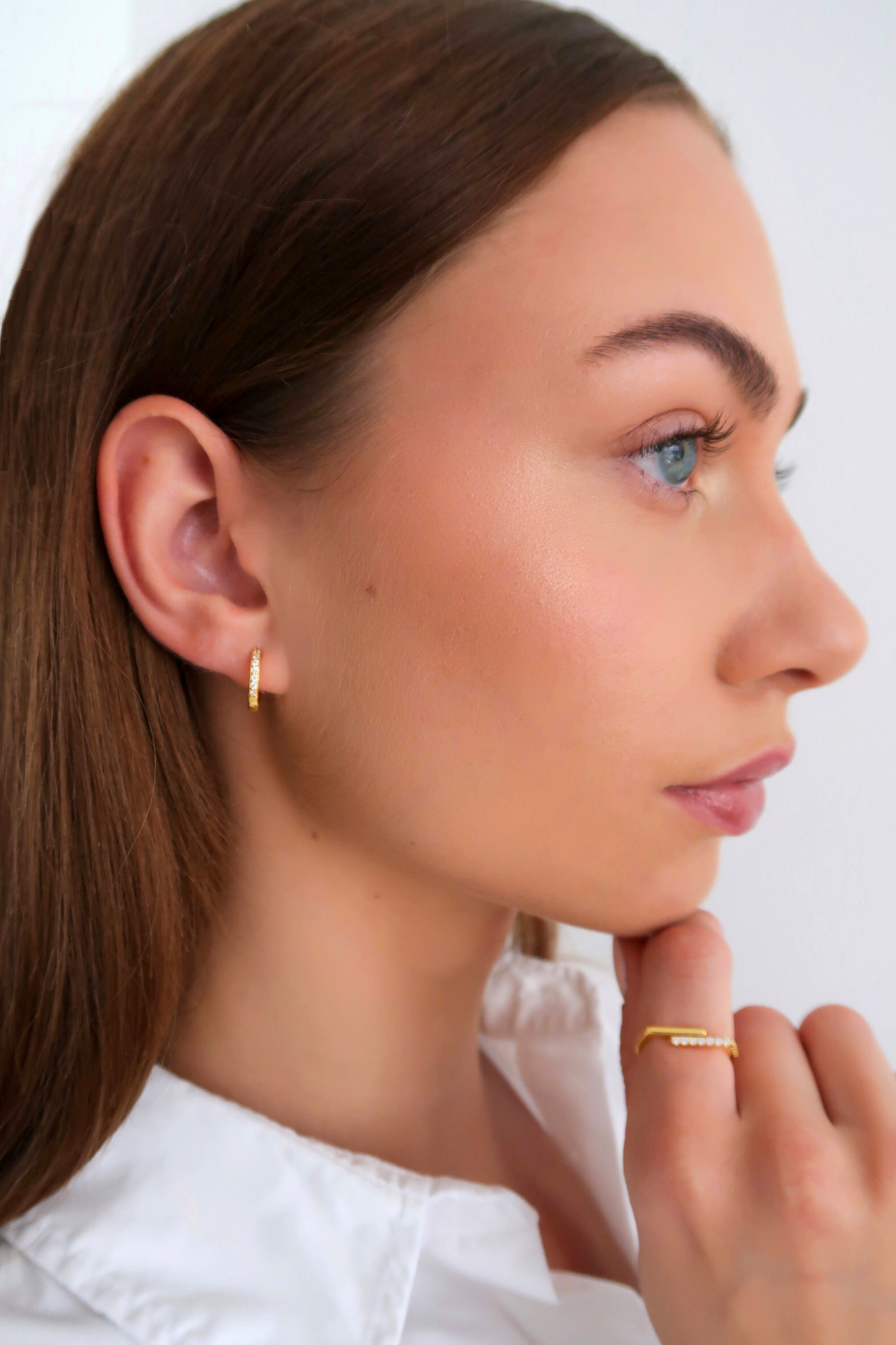 Zirconia Earrings & Ring Set